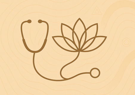 Consultation en Ayurveda entre praticienne et patient, avec évaluation des doshas et conseils de soins naturels adaptés au profil ayurvédique