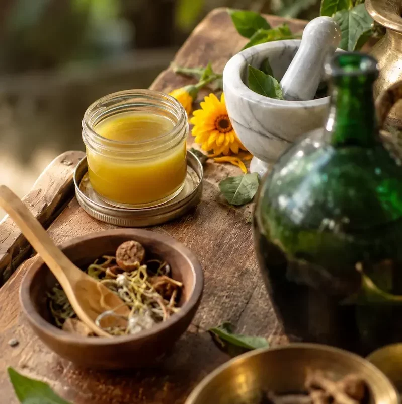 Illustration de l'Ayurveda